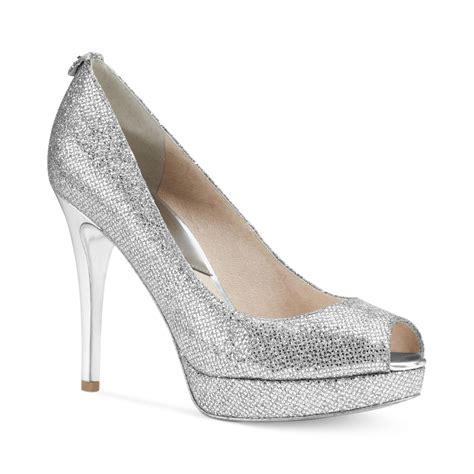 michael kors sparkle heels|michael kors heels for women.